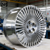 Jantes de voiture de luxe Maxtera forgées sur mesure, à multiples rayons, finition brillante, pour BMW, Porsche, Mercedes Benz, Range Rover, Audi, Cadillac, jantes en alliage