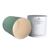 Produit de soin de la peau fantaisie récipient rond parfum décoration carton emballage papier tube boîte pour bougie