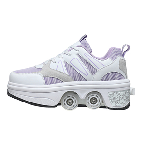 <span class=keywords><strong>Chaussures</strong></span> <span class=keywords><strong>à</strong></span> <span class=keywords><strong>Roulettes</strong></span> en Gros Adulte et Enfant <span class=keywords><strong>Chaussures</strong></span> de Patinage <span class=keywords><strong>à</strong></span> Roues Alignées avec 4 Roues - Product Image 2