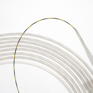 Instruments médicaux jetables 0.032 "0.035" fil de guidage de zèbre de Ptfe thermorétractable médical jaune/noir - Product Image 2