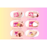 SC ECOMMERCE Ensemble de Craies Colorées pour Cheveux Modèle 43-ECWZ-T5OR Fabriqué en Italie Transformez Vos Cheveux en un Toileau Vibrant