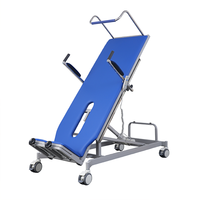 Table d'inclinaison électrique médicale pour physiothérapie, table d'examen et de traitement, lit vertical inclinable pour réadaptation clinique