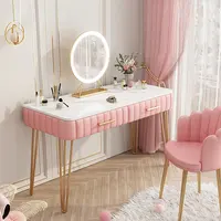 Il tavolo da toeletta europeo di lusso compone il tavolo da toeletta a specchio progetta il tavolo da trucco