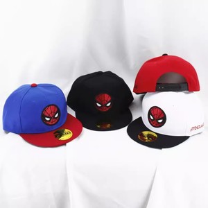 Hot Style Flat <strong>Spiderman</strong> Baseball <strong>Cap</strong> Hip Hop Inspired Men's &amp; Women's Treasure Outdoor Leisure Travel Sun Hat for Children - Product Image 2