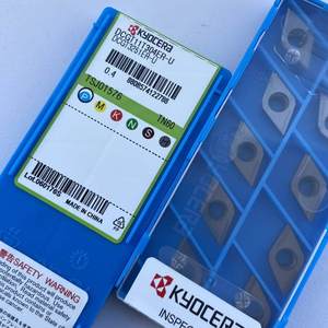 Insertos de Carburo de Tungsteno Kyocera <span class=keywords><strong>Cermet</strong></span> DCGT070202 11T302 11T304 ER/EL-U PR930 TN60 para Herramientas de Torneado CNC - Product Image 2