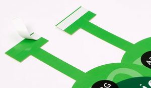 Étiquettes promotionnelles personnalisées pour étagères, panneaux de présentation à ressort, bandes adhésives oscillantes pour la promotion au point de vente - Product Image 3
