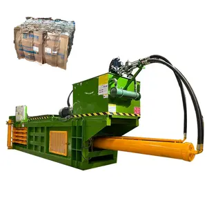 Scrap Hydraulic Baling Press Horizontal Packer Cotton Square Baling Machine Hydraulic Press Waste Paper Baler