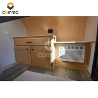 OTR Rétro apaisant Camper Trailer Camper Mini caravane Remorque Maisons pour les familles aux États-Unis