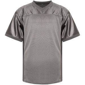 YOUNGSON Manufacturers Wholesale Polyester Plain Football Shirt Mesh <b>Blank</b> Men Youth Training Practice Jersey American Football - Product Image 4