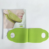 Masque raffermissant et hydratant pour le visage en V à base de cactus et de collagène, pour tous types de peaux