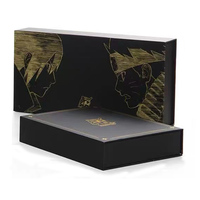 Coffret Cadeau Limité 20ème Anniversaire Noir et Or pour Collectionneurs – Boîte Mystère de Cartes Ninja – Vente en Gros pour Magasins d'Anime et Diffusion en Direct