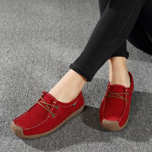 Zapatos planos <span class=keywords><strong>de</strong></span> cuero genuino <span class=keywords><strong>de</strong></span> verano para <span class=keywords><strong>mujer</strong></span>, <span class=keywords><strong>mocasines</strong></span> <span class=keywords><strong>de</strong></span> bailarina informales <span class=keywords><strong>de</strong></span> tacón bajo, zapatos suaves <span class=keywords><strong>de</strong></span> enfermera - Product Image 3