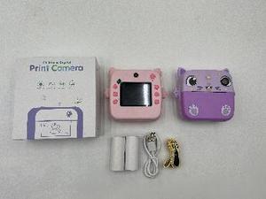 Imprimante AI tout-en-un avec écran IPS, double objectif 2035, impression thermique 200 DPI, caméra, enregistrement photo et vidéo, <span class=keywords><strong>appareil</strong></span> portable 1000 mAh - Product Image 4