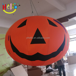 Personalizado PVC Halloween inflable al aire libre <span class=keywords><strong>2022</strong></span> inflable Halloween calabaza decorativa inflable 7m de altura calabaza malvada - Product Image 3