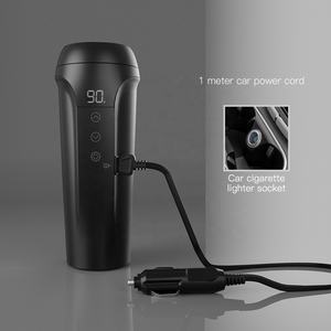 Gobelet chauffant intelligent KEMIN pour <span class=keywords><strong>voiture</strong></span> autonome, tasse chauffante électrique de voyage, 350 ml, tasse chauffante intelligente - Product Image 6