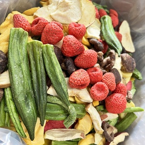 Vente en gros de chips de <span class=keywords><strong>fruits</strong></span> et légumes mixtes frits sous vide, collation saine 500g, pour adultes, conservation à température ambiante, Fujian - Product Image 2