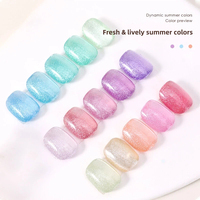 Gel semi-permanent 15ml OEM, logo personnalisé, marque privée, vernis gel UV à retirer par trempage, magnétique, végétalien, non toxique, flacon DIY