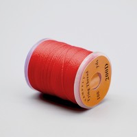 100 Yards 200D UV-Reaktiver Fluoreszierender Fliegenbinde-Faden aus Polyester-Material für Fliegenfischen