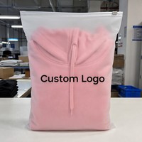 Bolsa de Plástico con Cierre Deslizante Mate y Logotipo Personalizado, Bolsa con Cierre Hermético para Empaquetado de Ropa de Marca en Comercio Electrónico, al por Mayor