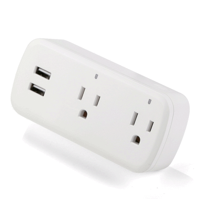 Smart Socket Wifi Mobile Phone Switch Timing Plug Voice Control USB Socket US Standard Wifi Socket