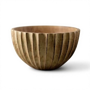 Fabricant de bols à salade en bois, design original, nouveau bol de service, classique, élégant, écologique, personnalisable, vente en gros pour les fêtes - Product Image 1