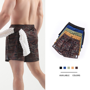 Pantalones Cortos Deportivos para Hombre, Diseño de Dos Piezas, para Gimnasio, Fitness, Entrenamiento, Baloncesto, Running, Ejercicio al Aire Libre, Ajustados, Elásticos, de Secado Rápido - Product Image 1
