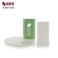 Petites tailles 20 ml Rouge Noir Blanc Contenant de déodorant en stick Emballage cosmétique personnalisé