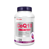 Coenzyme Q10 400mg Oméga-3 Stable Haute Absorption Antioxydant Vitamines en Capsules pour la Santé Cardiaque et l'Énergie 60/90/120/180 Comprimés
