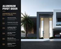 Puertas Exteriores Económicas para el Hogar, Ahorro de Energía, Puertas de Entrada Exteriores para Jardín, Tamaño Personalizado