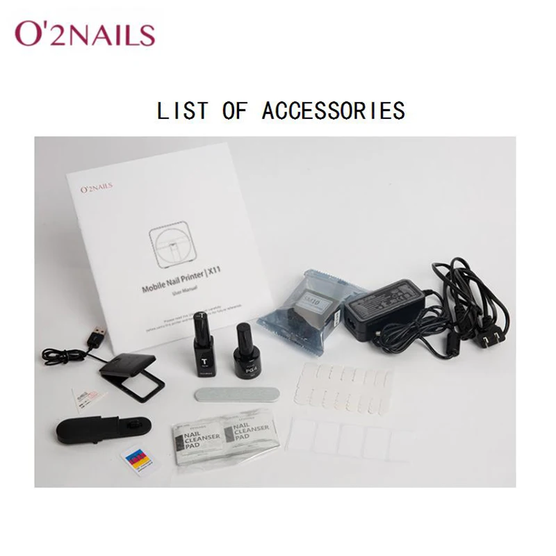 O2NAILS Automatic Nail Painting Machine Easy All-Intelligent 3D Nail Printers Wifi Nail Printer Manicure Equipment