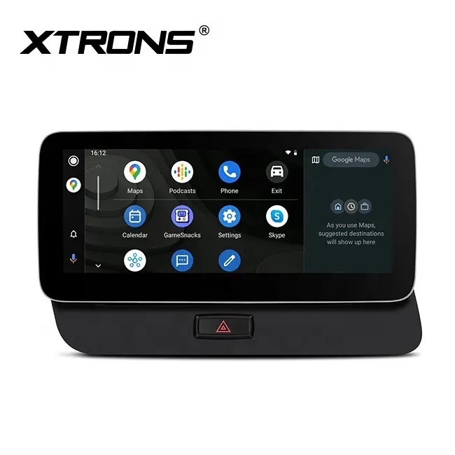 XTRONS 10.25 "מסך מגע אנדרואיד רכב וידאו נגן לאאודי Q5 2009-2017 יד שמאל כונן רכב סטריאו gps ניווט מערכת