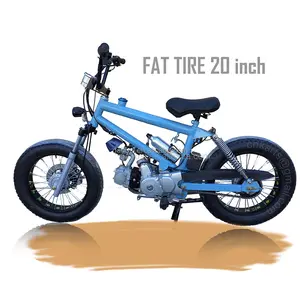 Pneu Gordo BMX Praia Cruiser Gás Motorizado Bicicleta off road moto de motocross com 50cc 110cc motor 125cc para adultos