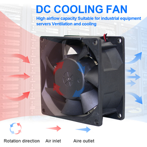 <span class=keywords><strong>8038</strong></span> trục động cơ 80x80x38 quạt làm mát 12V 0.40a mát mát mát quạt không khí Vent Quạt xe - Product Image 2