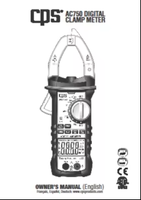 Fitur peningkatan presisi tinggi dapat diisi ulang true-rms Ac Dc 6.0 - 1000V Multimeter Digital Clamp Meter