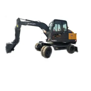 Second-hand 7 tons of hydraulic crawler excavator. China spot inventory trade. Good test quality