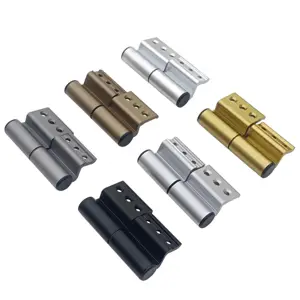 Market Popular SUS304 Aluminum and Glass Door Hinge for Interior Factory Supply Aluminum Alloy Pivot Door Hinge