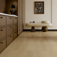 Suelo de vinilo de lujo LVT, suelo de PVC, diseño de madera antiarañazos, LVT PVC para proyectos residenciales y comerciales en interiores.
