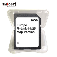 Carte SD de navigation GPS SMIOST CID Change pour TomTom Navigation Map Europe pour Renault R Link 11.25 Escape Scenic