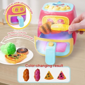 <span class=keywords><strong>Jouet</strong></span> de cuisine pour enfants, appareil de cuisine multifonctionnel, <span class=keywords><strong>friteuse</strong></span> à air électrique avec fonction de changement de couleur des aliments - Product Image 5