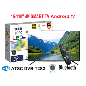 Téléviseur intelligent Android 4K HDR ultra-plat, vente en gros d'usine, grand écran de 65 à 100 pouces pour le marché africain - Product Image 4