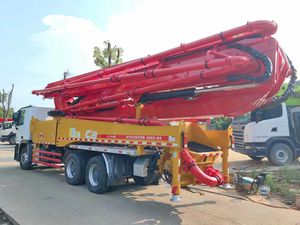 Pompe à béton hydraulique d'occasion SYM5330THB 49m, moteur diesel, pour travaux de construction, modèle 2013, à prix avantageux - Product Image 4