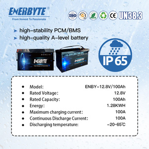 แบตเตอรี่ลิเธียม LiFePO4 12V100ah สำหรับยานพาหนะ สามารถใช้แทนแบตเตอรี่ตะกั่ว-กรด และรองรับการปรับแต่งได้ - Product Image 5