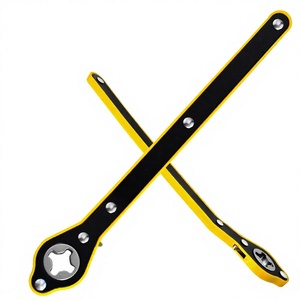 Clé à cliquet à levier allongé pour cric de <span class=keywords><strong>voiture</strong></span>, outil de changement de pneu automobile, accessoire en acier à haute teneur en carbone - Product Image 1