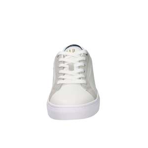 <b>Gap</b> Men's Sneakers White Blue 3 Cm Heel Canvas Trendy Shoes - Product Image 2