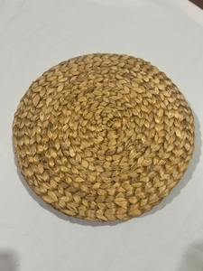 Handmade Rectangular Water Hyacinth <b>Placemat</b> 100% Natural Eco-Friendly Coasters Customizable Design 25cm X 35cm - Product Image 3