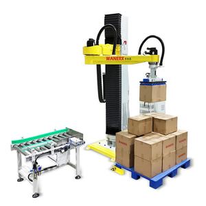 Palettiseur robotisé électrique automatique de 70 kg, machine d'empilage de cartons à haute efficacité pour la ligne d'emballage des boissons et des aliments - Product Image 3