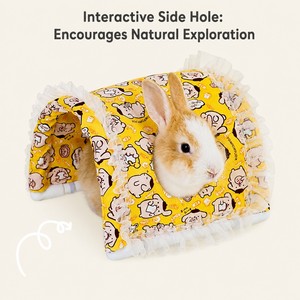 Cama para Mascotas Pequeñas con Temática de Sushi Japonés, Marca Rabbit Rabbit Hideout, con Tela de Felpa de Algodón <span class=keywords><strong>y</strong></span> Aislamiento Térmico - Product Image 4
