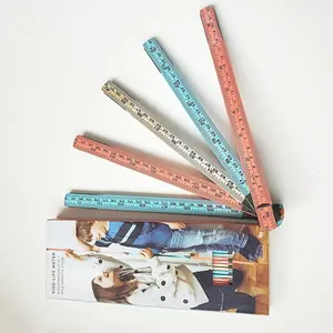 Color Wood Folding Ruler For Kids Gift Ruler