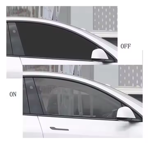 Película de Privacidad <span class=keywords><strong>para</strong></span> <span class=keywords><strong>Ventanas</strong></span> de Automóviles, Protección UV Electrostática, Reutilizable, Lavable, 4 Piezas, Vidrio Inteligente Conmutable <span class=keywords><strong>para</strong></span> SUV - Product Image 1