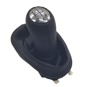 Palanca de cambio de marchas Manual de 5 velocidades con accesorios interiores de bota de cuero para <span class=keywords><strong>Renault</strong></span> Clio 2 Clio 3 Megane 2 Scenic 2 Kangoo - Product Image 4